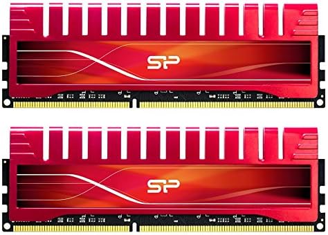 Silicon Power 8GB (2 x 4GB) 240-Pin DDR3 UDIMM 1600HMz (PC3 12800) C9 Memory Kit (SP008GXLYU16ANDA)