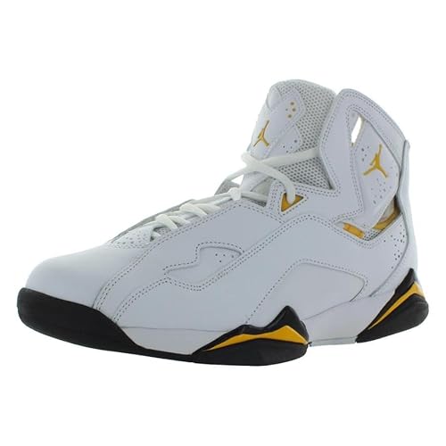 Nike Jordan Men's True Flight White/Black-Yellow Ochre (342964 107) - 11.5