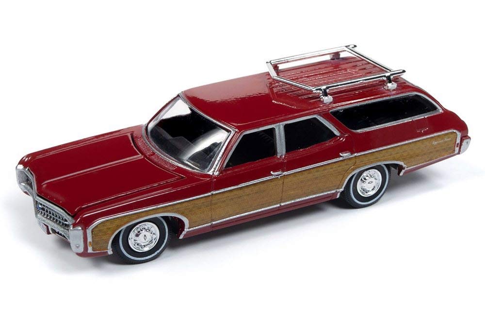 Auto World 1969 Chevy Kingswood Estate Verde 1:64 - IT - Foto 4