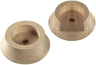 National N272-013 1.38 in. Natural Wood Pole Socket