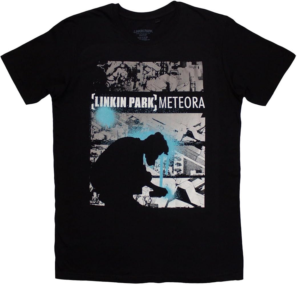 LINKIN PARK METEORA Tシャツ L Vintage Style Linkin Park Meteora Album Graphic Rock Band T