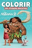 Colorir com Atividades Educativas Disney - Moana 2