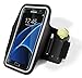 Samsung Galaxy S7 Edge Armband, Bastex Black Runners Armband Case with Key Slot for Samsung Galaxy S7 Edge G935