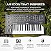 MOOG Messenger - Next-Gen Monophonic Analog Keyboard Synthesizer with 32 Keys, 64-Step Sequencer, 256 Presets and RES BASS Compensation