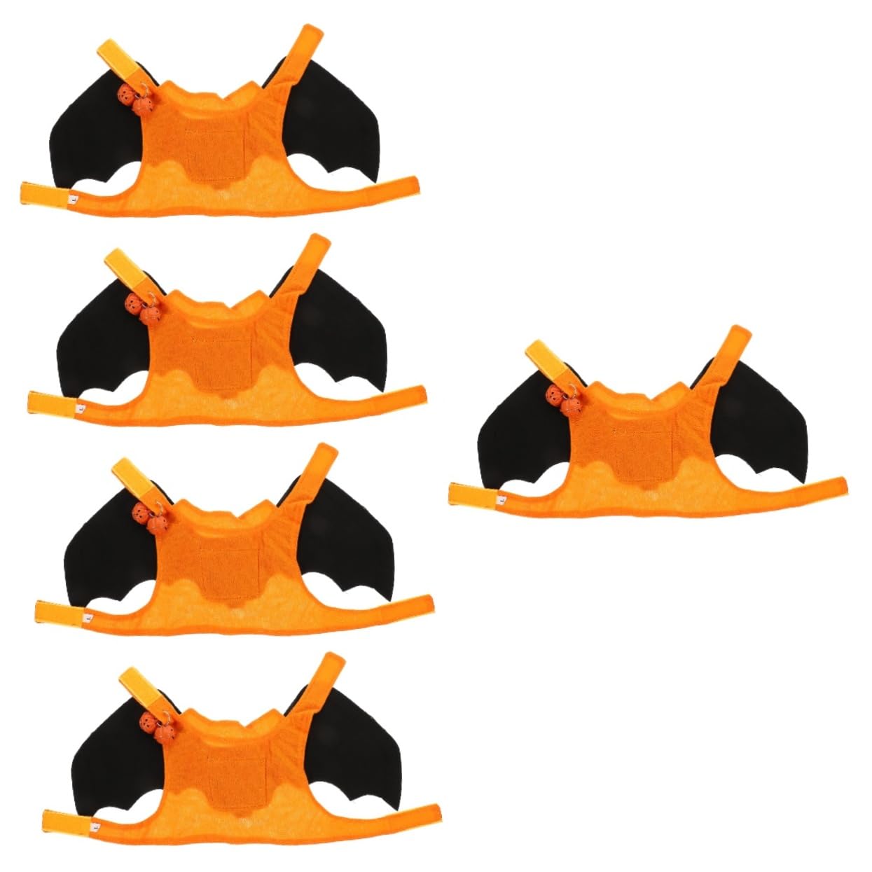 Costume de chauve-souris pour chien 5 pièces avec ailes pour Halloween