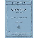 Chopin, Frederick - Sonata In g minor Op. 65 for Cello and Piano - by Fournier - International