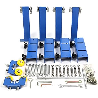 Screen Printing Machine 4 Color 2 Station Silk Screen Printing Press Machine for DIY T-Shirt Printing