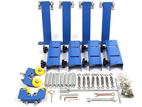 Screen Printing Machine 4 Color 2 Station Silk Screen Printing Press Machine for DIY T-Shirt Printing - Thumbnail 6