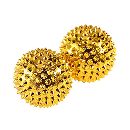 Zerone Massage Hand Ball,Hand Acupoints Balls Massager Pressing Palms Magnetic Acupuncture Needle Sphere