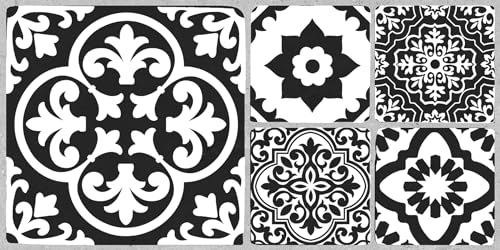 Carreaux de sol autocollants Valencia pour relooker la cuisine moderne