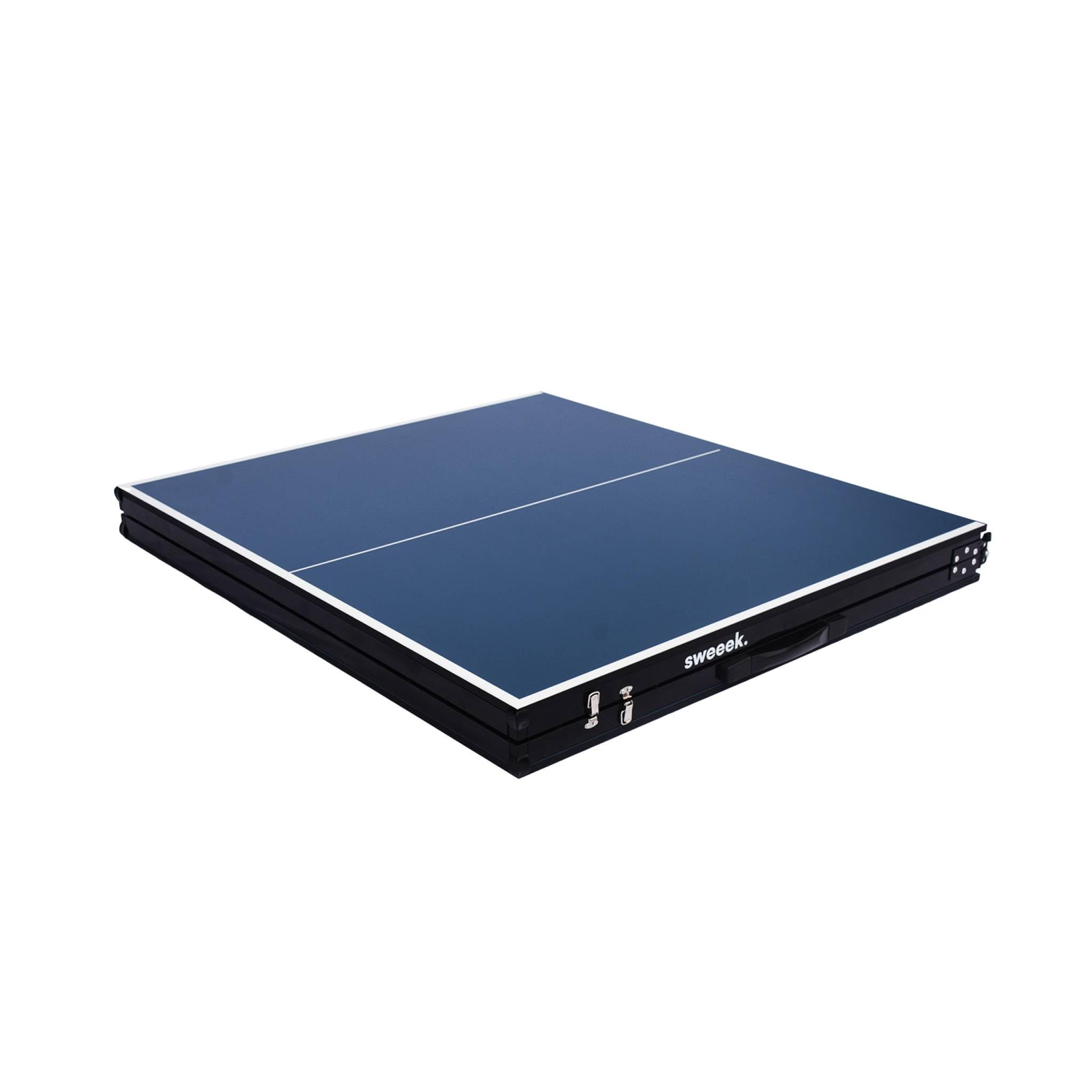 Table de ping Pong d'intérieur médium avec 2 Raquettes et 3 balles