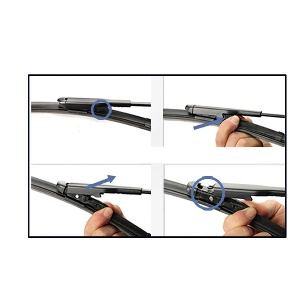 Spazzole tergicristallo per auto, Adatto Per BM&W X1 E84 Set Tergicristallo Per Lunotto Anteriore Posteriore