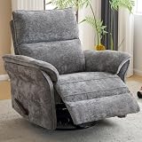 Rhevoy Oversized Glider Rocker Recliner