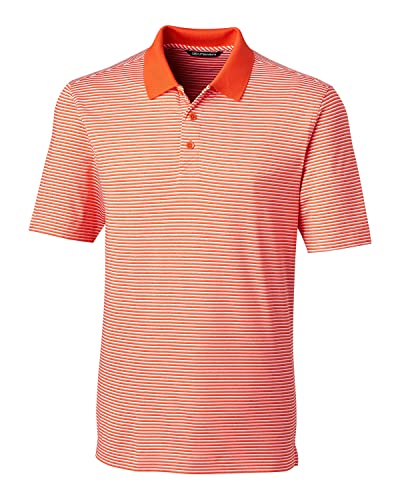Cutter & Buck Men's Moisture Wicking UPF 50 Drytec Forge Tonal Stripe Polo Shirt2