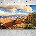 7x5ft Grand Canyon Backdrop View of Grand Canyon Mountain Natural Scenery Photography Background Landscape Theme Decorations Kids Adults Travel Portraits Banner Photo Studio Props