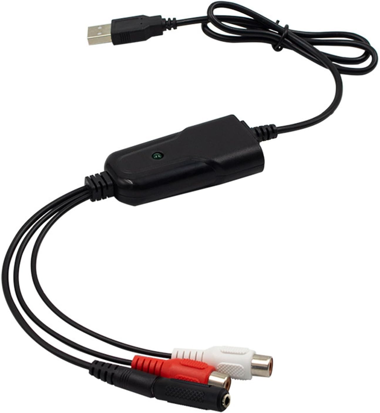 ビンテージレコーダーをデジタル MP3 ファイルキャプチャデバイスに変換するための USB 聴覚コンバーター
