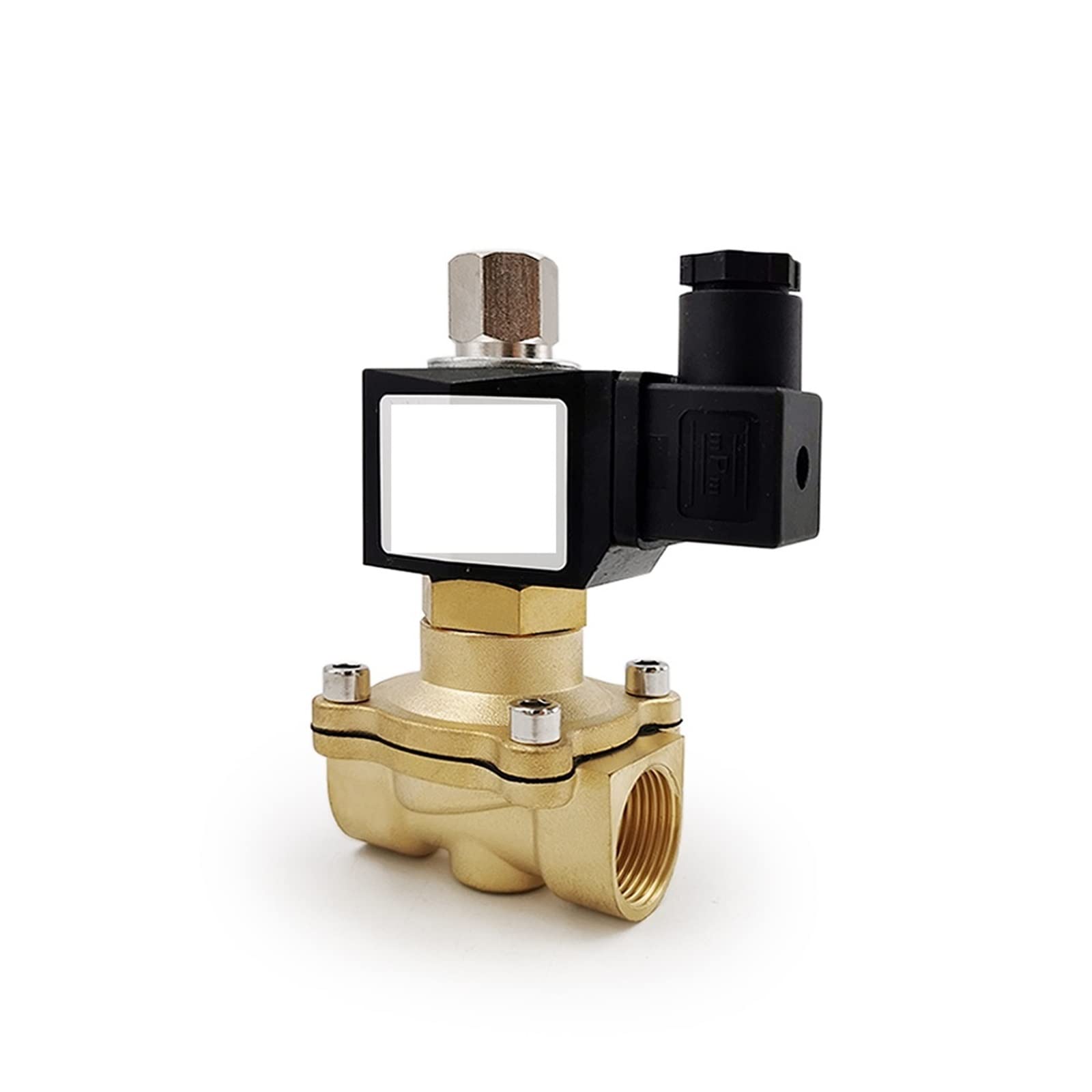 Valve d'électricité en laiton DN15 résoud la surchauffe des circuits d'eau 24V
