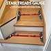 Stair Tread Template Tool-PMMJ Framing Square Stair Tread Gauge Aluminum Alloy Measuring Tool Jig for Stairs,Risers,Partitions,Adjustable Sliding Installer with Black Storage Box（Red）