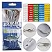 FREE FISHER Bait Fishing Rigs, 22 Packs Fishing Bait Rigs Fish Skin Feather Hooks for Freshwater Saltwater