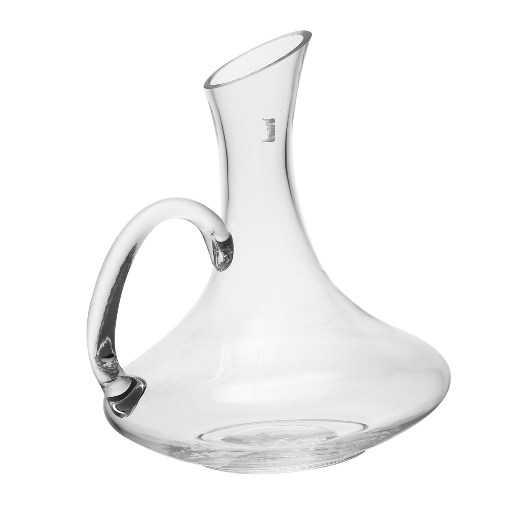POPETPOP Decantador de Vino Profesional de 1500 Ml con Asa y Vertedor para Servir Fácil, Material Sintético Resistente y Fácil de Limpiar, Adecuado para Cenas y Eventos