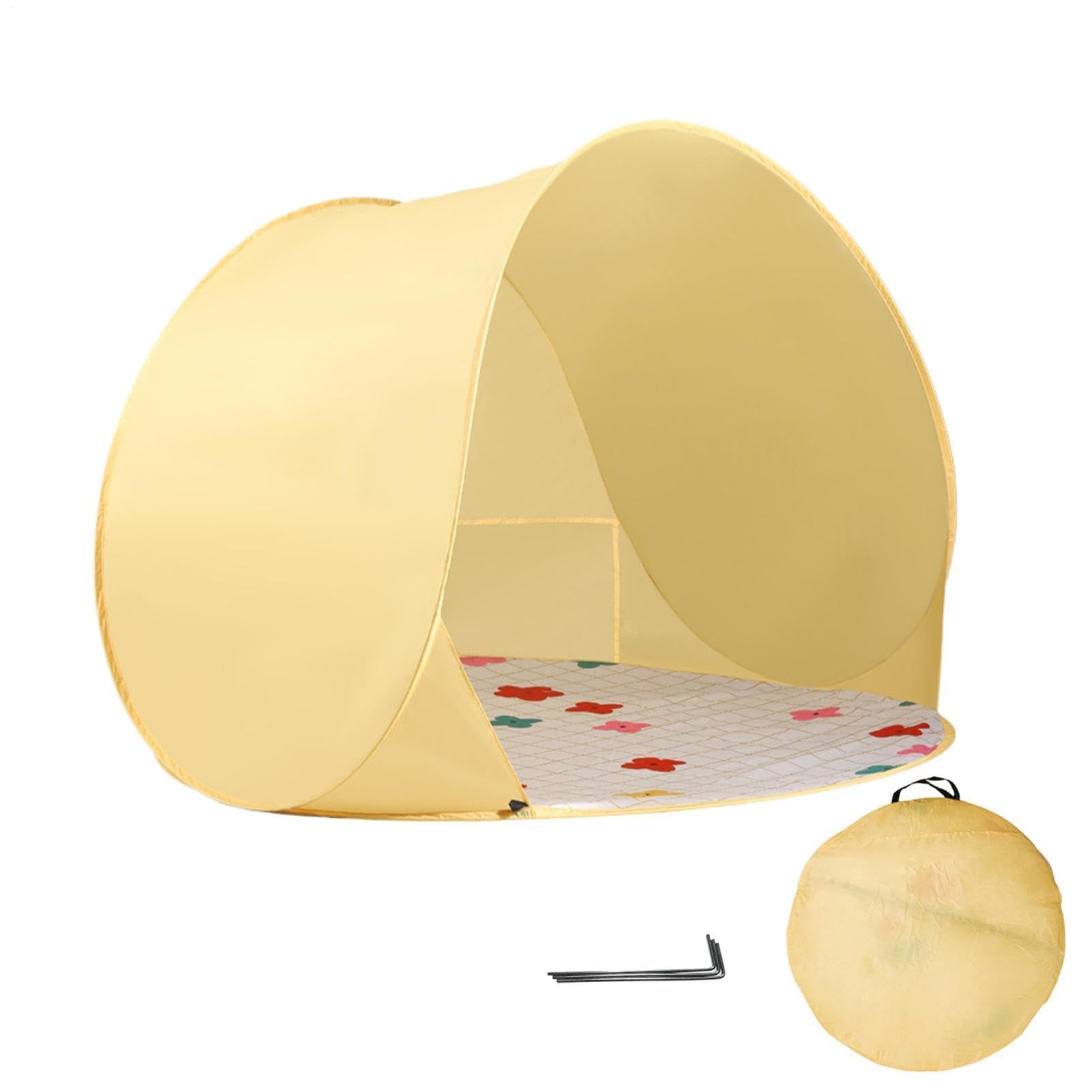 Tenda da campeggio per bambini all'aperto, portatile, facile da installare, tenda da campeggio all'aperto, per bambini in età prescolare, fratelli, cortile, spiaggia, parco giochi, viaggi, vacanze