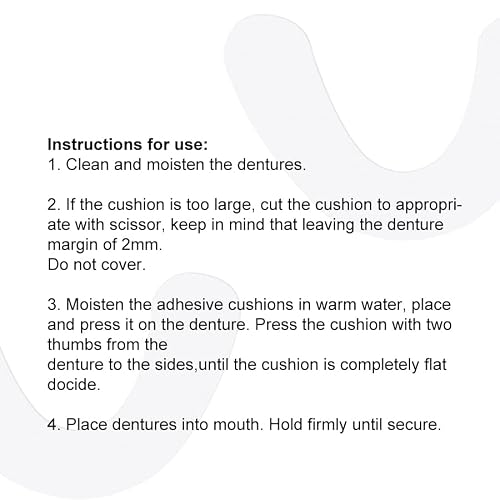 Zorvo Secure Denture Adhesive Seals Uppers Adn Lower, Zinc Free Denture Adhesive Coushion, All Day Hold Denture Adhesive Pads 120Pcs (Lower) #TOP3