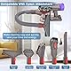 Schlauch Verlängerung + Flexible Fugendüse + Adapter Zubehör für Dyson V7 V8 V10 V11 V15 Staubsauger, Teleskop Staubsaugerschlauch, Lange Flachdüse, für die Reinigung von Ecken und Lücken
