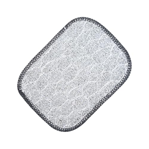 Zktfyshk Straccio per la pulizia del filo di cotone, panni per cucina e bagno, non abrasivo, multiuso, per lavare i piatti