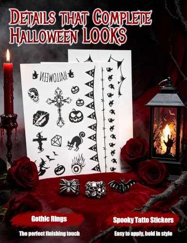 Image of Beetles Halloween Box Vampiric Feast Gel Nail Polish Kit with Mini UV Light