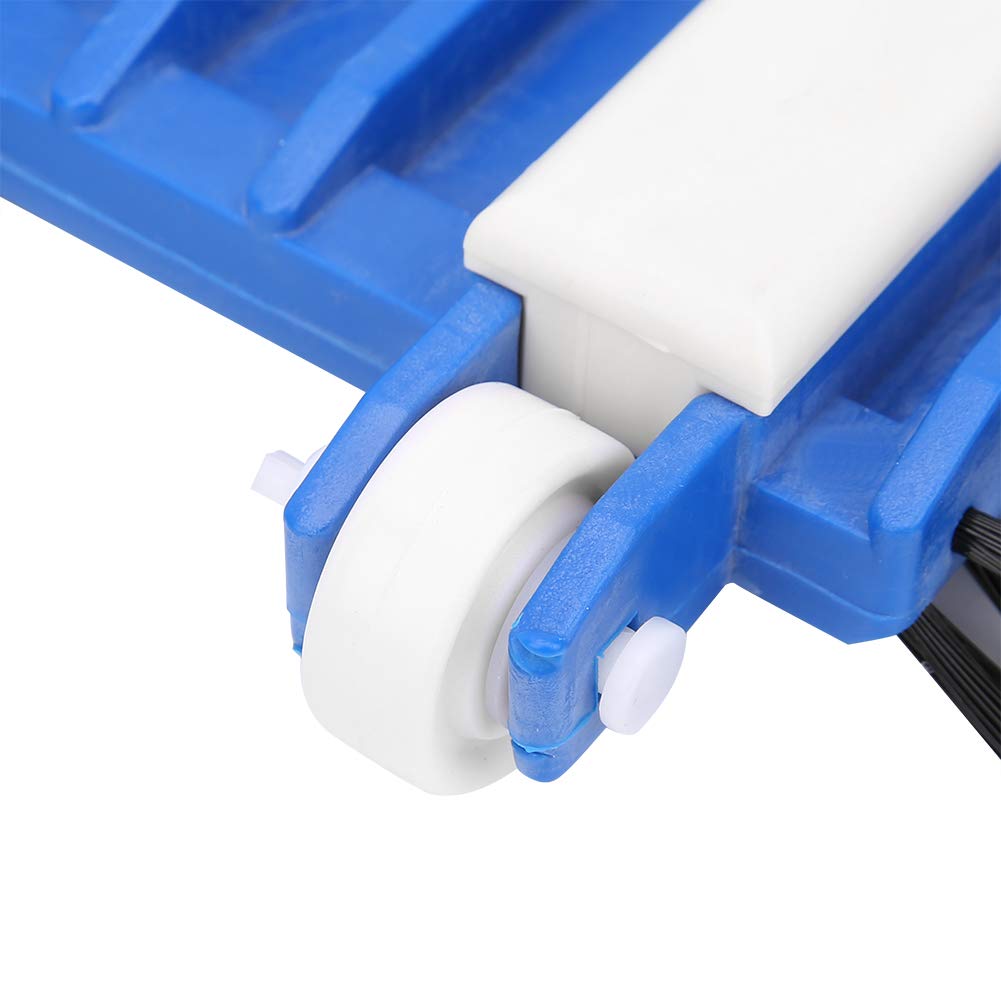 Shanrya Ichiias Pool Vacuum Head Profesional Cepillo Lateral Flexible Ruedas Herramienta para Limpieza de Piscinas de estanques de Peces