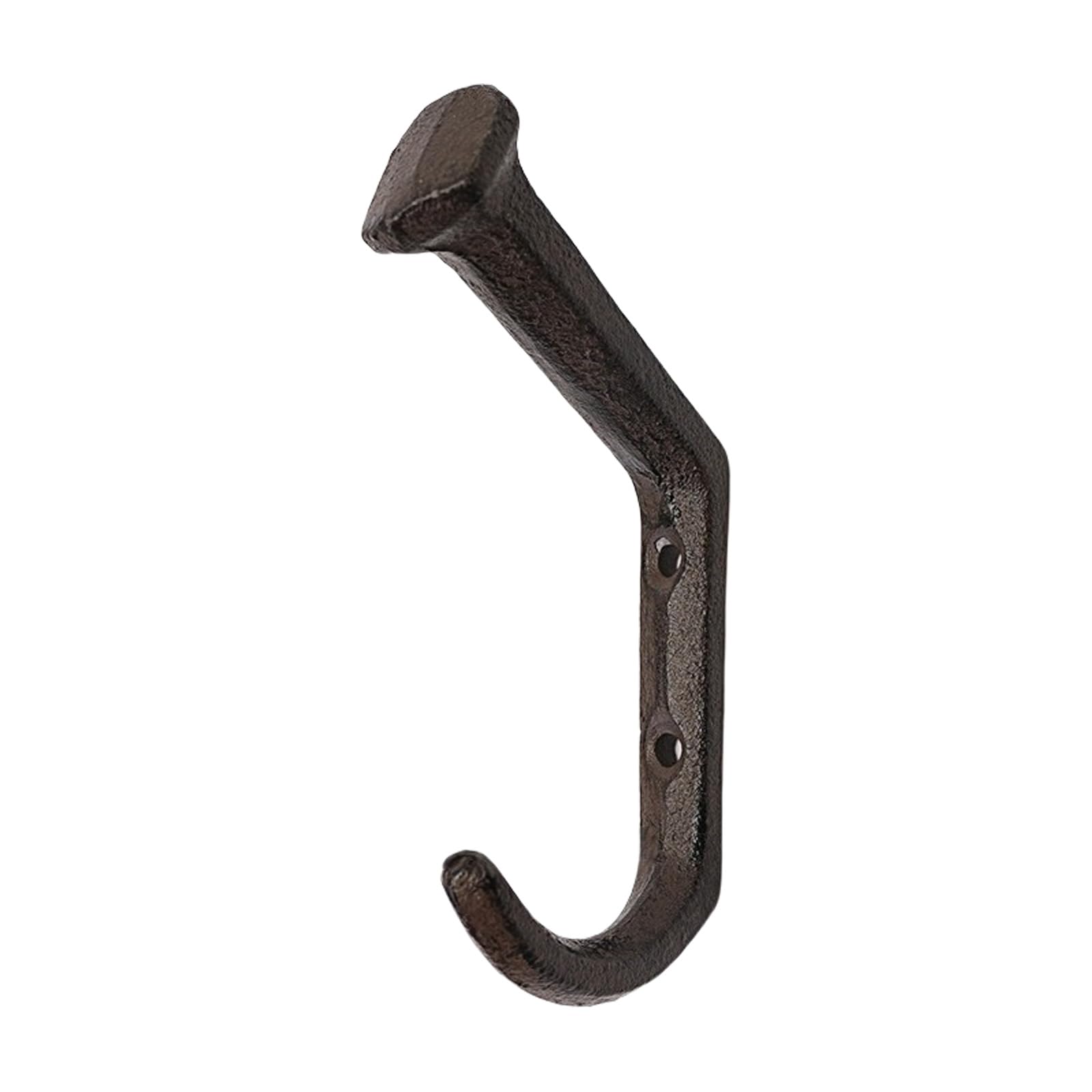 Yrohgkpn Multicolor Cast Iron Wall Hook Vintage Nails Shape Entryway Hanger Practical Coat Rack For Homes Storage Space Saving Antique Nails Design Hook