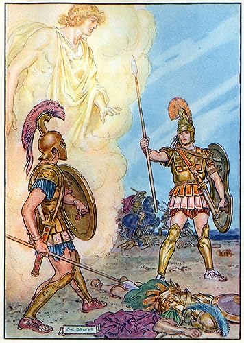 Grand poster Hector Saved Charles Edmund Brock 58x90 pour sublimer un mur vide