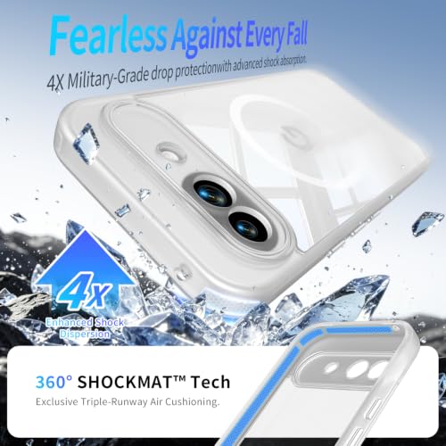 Image of Magnetic Case with Clear Back for Google Pixel 10a, Fit for MagSafe