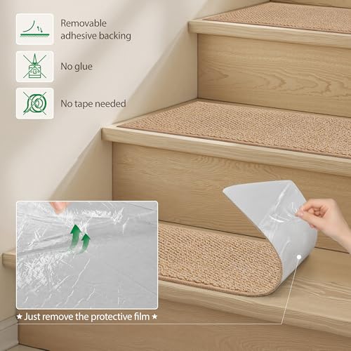 La mejor selección de Alfombras de escalera los mejores 5. 12 Imagen adicional