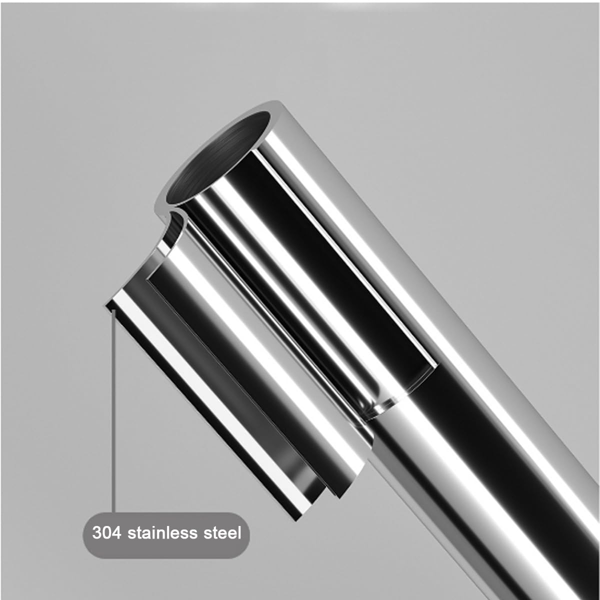 Tringle de douche incurvée réglable de 76,2 à 94 cm, extra large, sans perçage, installation facile, forte capacité de charge, accessoires de salle de bain pour maisons modernes