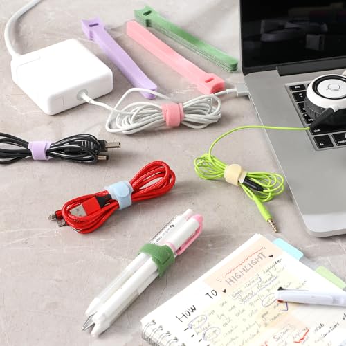 Vitever CSZD-200 200Pcs Cable Ties, 6 Inch Multi-Colour Cable Ties For Cable Management, Adjustable Fastening Cable Ties thumb #6