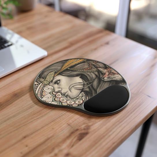 Miniatura 3 de Mouse Pad With Wrist Rest (Nature Ethereal)