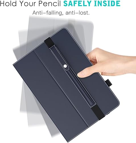 Vista 9 de Soporte para bolígrafo para iPad Pro 9.7 de Moko, índigo (1-Indigo)