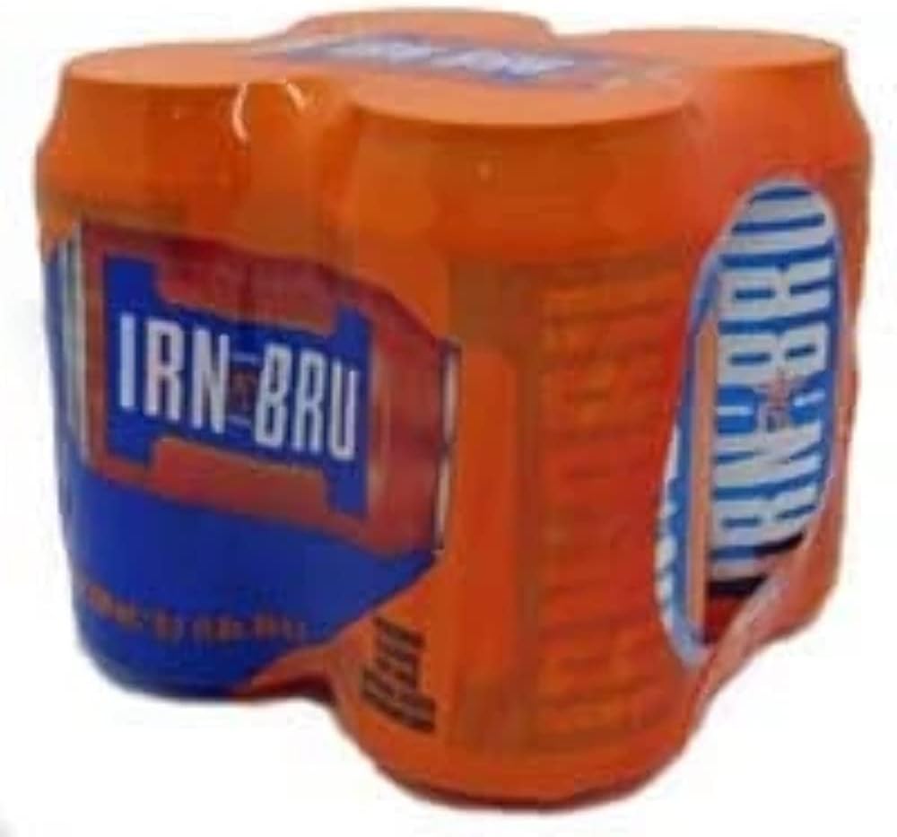 Barr's IrnBru, 325 ml (pacote com 4) Alimentos e Bebidas