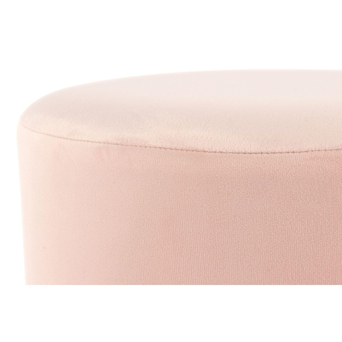 Paris Prix Pouf Rond Design Gipsy 46cm Rose