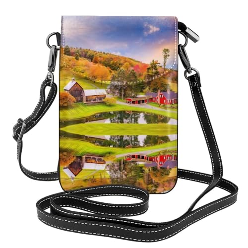 Porte-cartes et portefeuille sac à bandoulière Country Farm