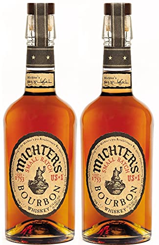 2 Flaschen Michter´s Bourbon Whiskey a 0,7 L 45,7% vol No 1