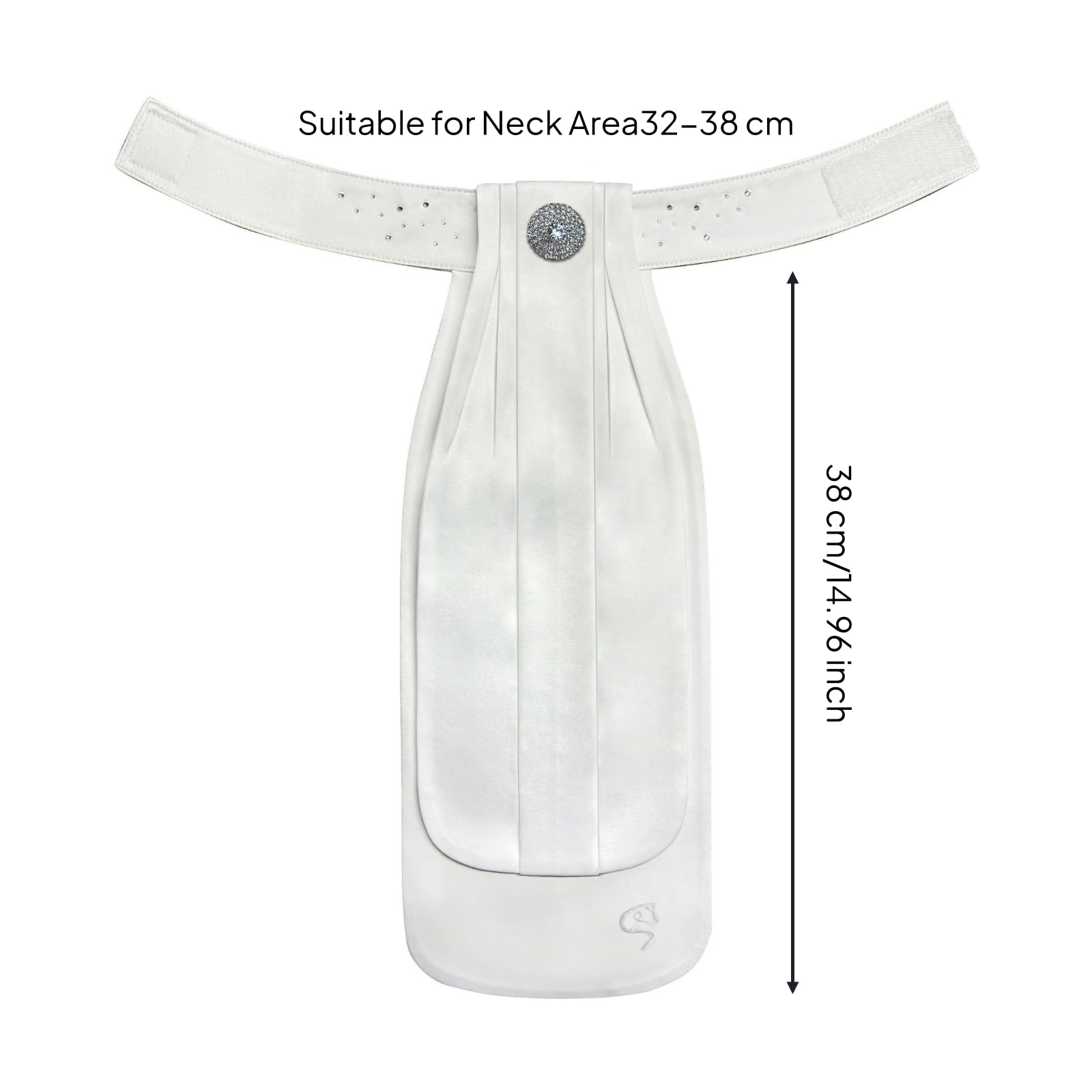 kowaku Plastron Plastron da Equitazione Trizionale Abbigliamento per Competizione Equina, Competizioni
