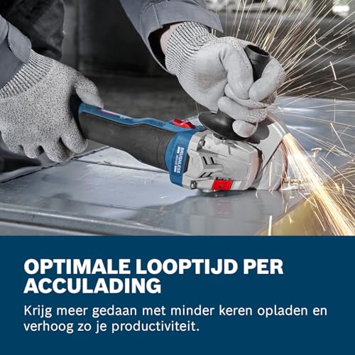 Bosch Professional 18V System haakse accuslijpmachine GWS 18V-8 (schijfdiameter 125 mm, zonder accu/oplader) - Afbeelding 6