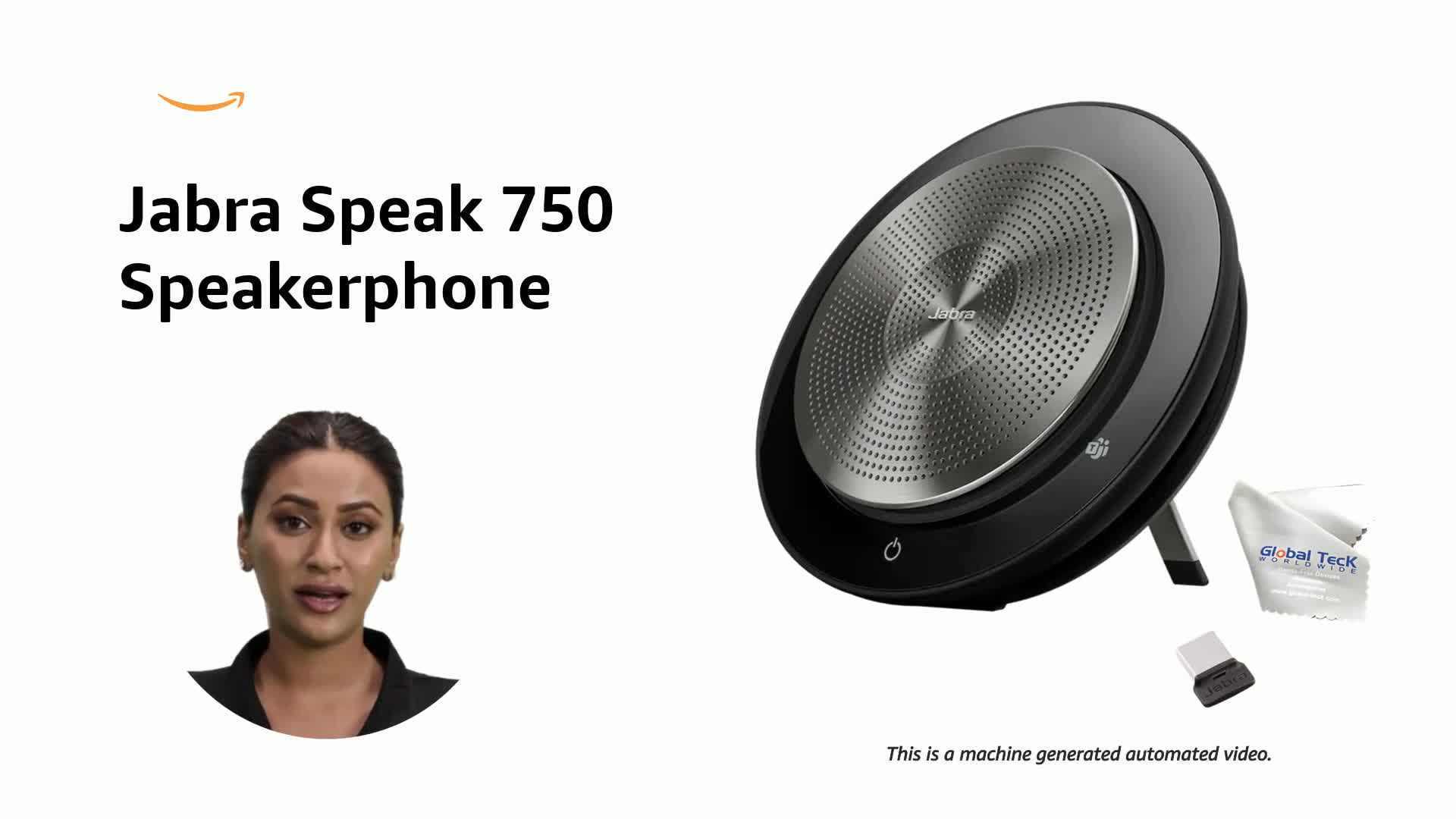 Global Teck Worldwide Jabra Speak 750 MS Speakerphone with