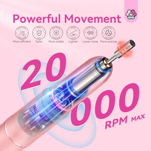 Saviland SA0363 Electric Nail Drill - Electric Nail File Efile Nail Drill Professional Manicure thumb #3