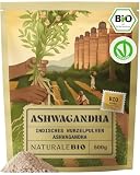 NaturaleBio Bio-Ashwagandha-Pulver