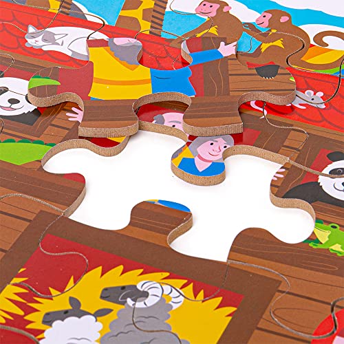 Ark Piano Jigsaw Puzzle di No? Legno Bigjigs