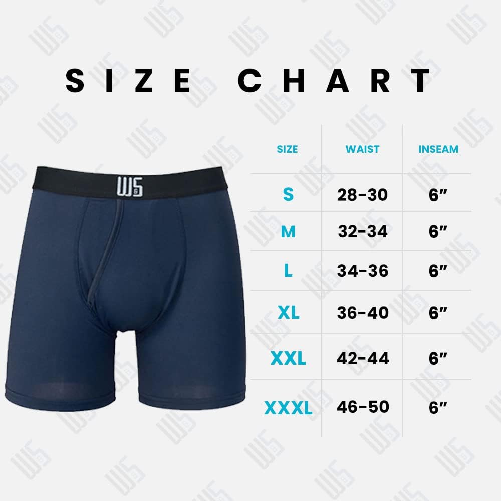 Warriors & Scholars | Mens Boxer Briefs | Boxer Briefs for Men Pack of 6 | Mens Boxer Briefs Underwear | Boys Boxer Briefs - Image 5