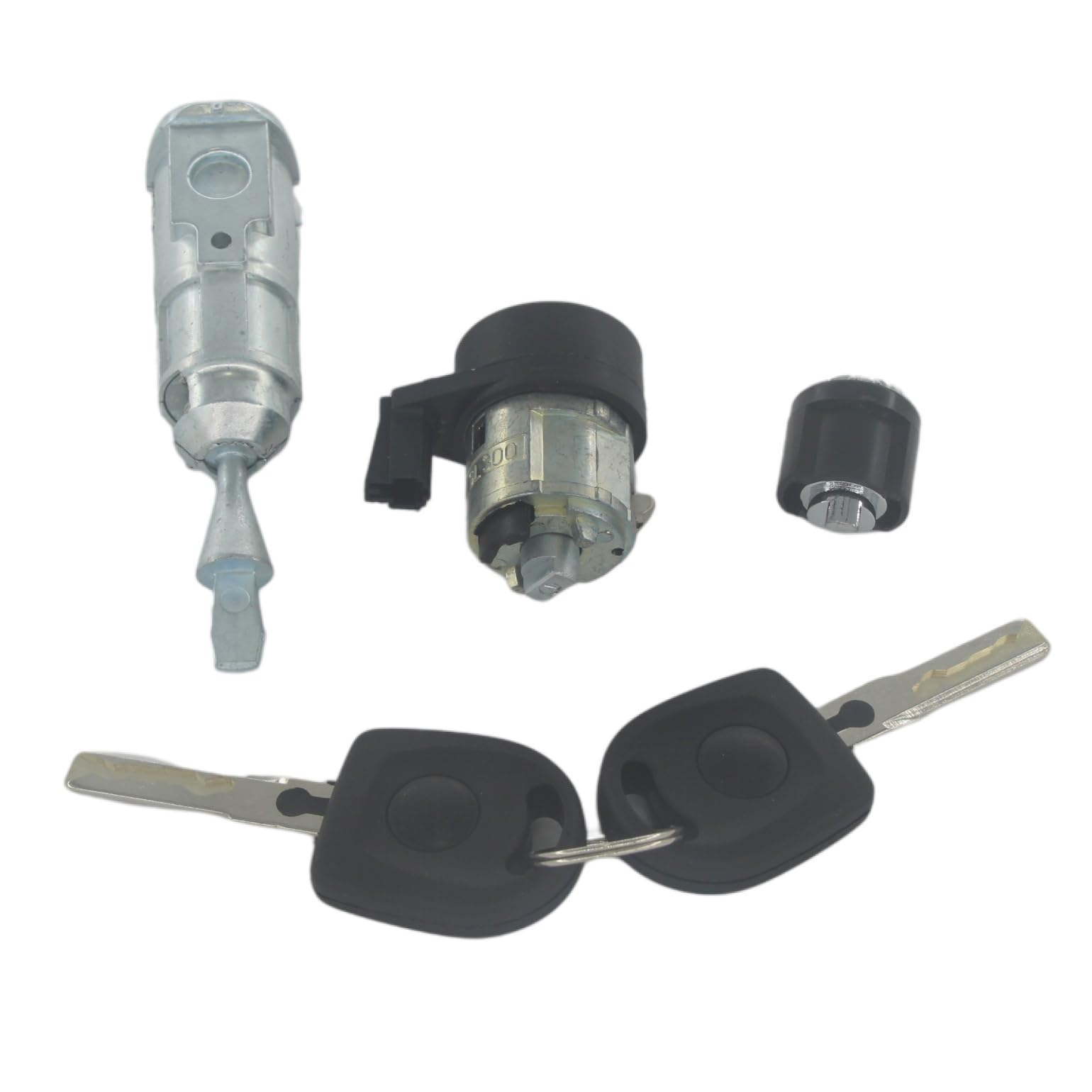 cilindro della serratura dell'accensione e chiave AL309 6R4837167 INTERRUTTORE DI ACCENSIONE ANTERIORE SINISTRO LATO GUIDA SERRATURA PORTA CILINDRETTO/ADATTO for VW POLO VIVO VAN 2009-2022 Serratura